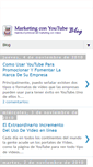 Mobile Screenshot of marketingconyoutube.blogspot.com