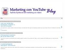 Tablet Screenshot of marketingconyoutube.blogspot.com