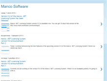 Tablet Screenshot of mancosoftware.blogspot.com