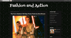 Desktop Screenshot of fashionnaction.blogspot.com