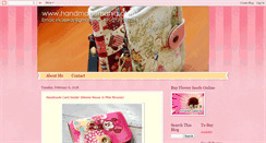 Desktop Screenshot of handmademania.blogspot.com