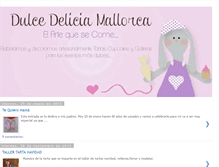 Tablet Screenshot of dulcedeliciamallorca.blogspot.com