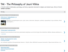 Tablet Screenshot of jounivilkka.blogspot.com
