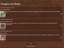 Tablet Screenshot of douglassartstudio.blogspot.com