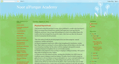 Desktop Screenshot of nuralfurqan.blogspot.com