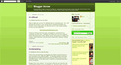 Desktop Screenshot of bloggerarrow.blogspot.com