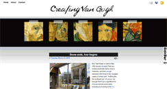 Desktop Screenshot of creatingvangogh.blogspot.com