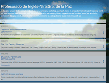 Tablet Screenshot of ingleslapaz.blogspot.com