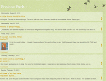 Tablet Screenshot of preciouspurls.blogspot.com