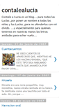 Mobile Screenshot of contalealucia.blogspot.com