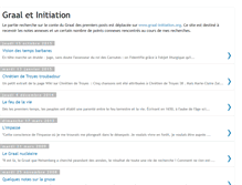 Tablet Screenshot of graal-initiation.blogspot.com