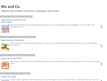 Tablet Screenshot of mixandco.blogspot.com