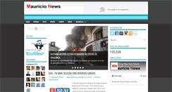 Desktop Screenshot of mauricionews.blogspot.com