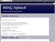 Tablet Screenshot of bdsginfotech.blogspot.com