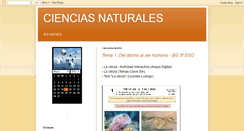 Desktop Screenshot of cienciasnaturalesdgr.blogspot.com