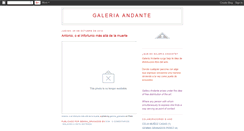 Desktop Screenshot of galeriandante.blogspot.com