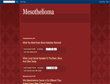 Tablet Screenshot of all-about-mesothelioma-4u.blogspot.com