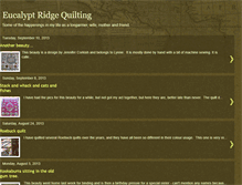 Tablet Screenshot of eucalyptridgequilting.blogspot.com