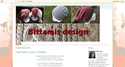 Desktop Screenshot of bittamisdesign.blogspot.com