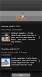 Mobile Screenshot of pockie-ninja-hack.blogspot.com