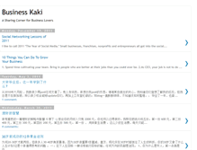 Tablet Screenshot of businesskaki.blogspot.com