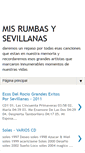 Mobile Screenshot of misrumbasysevillanas.blogspot.com