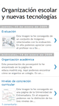 Mobile Screenshot of organizacionescolarynuevastecnologias.blogspot.com