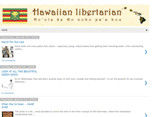 Tablet Screenshot of hawaiianlibertarian.blogspot.com