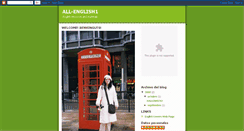 Desktop Screenshot of all-english1.blogspot.com