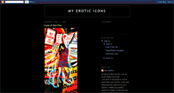 Desktop Screenshot of myeroticicons.blogspot.com