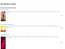 Tablet Screenshot of myeroticicons.blogspot.com