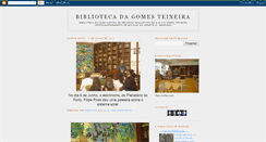 Desktop Screenshot of bibliotecadagomes.blogspot.com