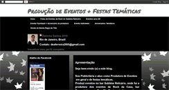 Desktop Screenshot of dekinhaeventos.blogspot.com