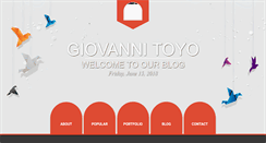 Desktop Screenshot of giovannitoyo.blogspot.com