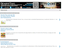 Tablet Screenshot of giovannitoyo.blogspot.com