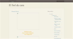 Desktop Screenshot of elsoldecara.blogspot.com