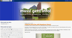 Desktop Screenshot of musselmanlibrary.blogspot.com