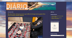 Desktop Screenshot of diarioriostrense.blogspot.com