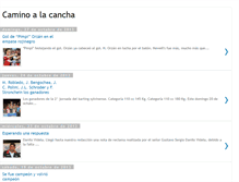 Tablet Screenshot of caminoalacancha.blogspot.com