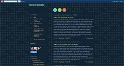 Desktop Screenshot of novelideals.blogspot.com