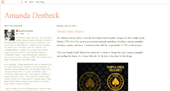 Desktop Screenshot of amandadenbeck.blogspot.com