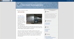 Desktop Screenshot of paintboothnews.blogspot.com