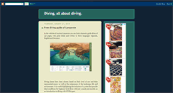 Desktop Screenshot of diving28.blogspot.com