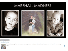 Tablet Screenshot of marshall-madness.blogspot.com