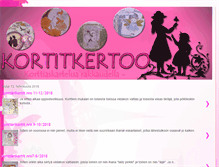 Tablet Screenshot of kortitkertoo.blogspot.com