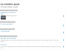 Tablet Screenshot of lacroisierejaune.blogspot.com
