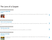 Tablet Screenshot of addicted-2-coupons.blogspot.com