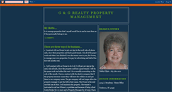 Desktop Screenshot of ggrealtypropertymanagement.blogspot.com