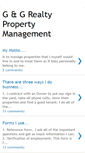 Mobile Screenshot of ggrealtypropertymanagement.blogspot.com