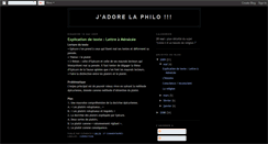 Desktop Screenshot of jadorelaphilo.blogspot.com